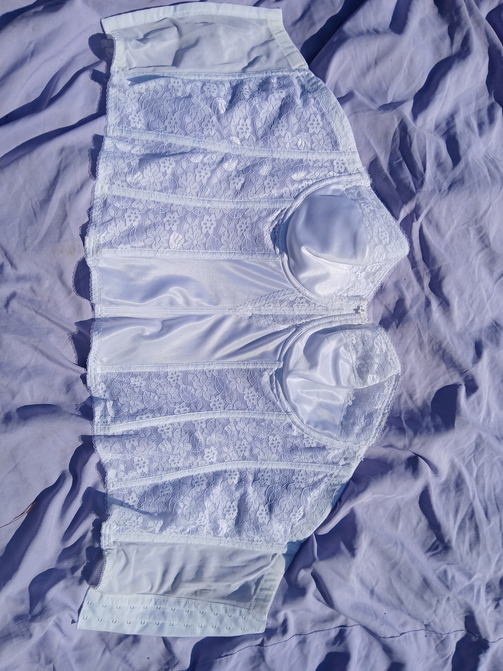 Women’s White Lace Bustier Top - Intimates & Sleepwear